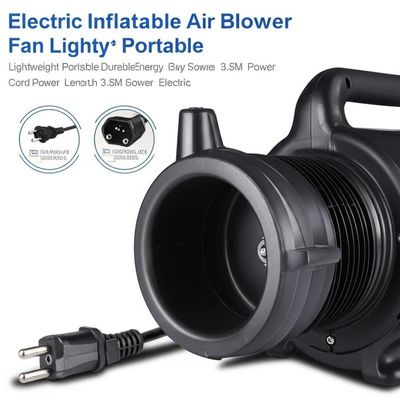 Electric Inflatable Air Blower Fan Lightweight Portable Durable Energy Power Cord Length 3.5M Power Source Electric