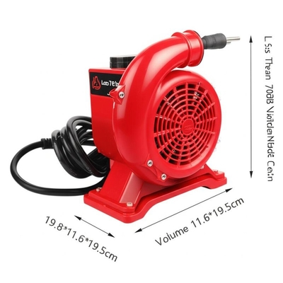 Wentylator dmuchawy do nadmuchiwania o poziomie hałasu poniżej 70dB, kompaktowa konstrukcja 19,8 * 11,6 * 19,5 cm, objętość 3,5M, długość przewodu zasilającego