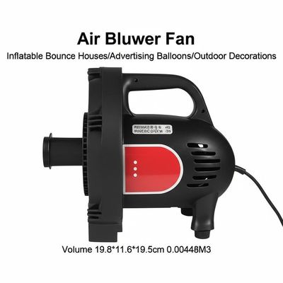 Inflatable Air Blower Fan for Inflatable Bounce Houses/Advertising Balloons/Outdoor Decorations Volume 19.8*11.6*19.5cm 0.00448M3