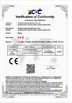 Chiny Wenling Songlong Electromechanical Co., Ltd. Certyfikaty